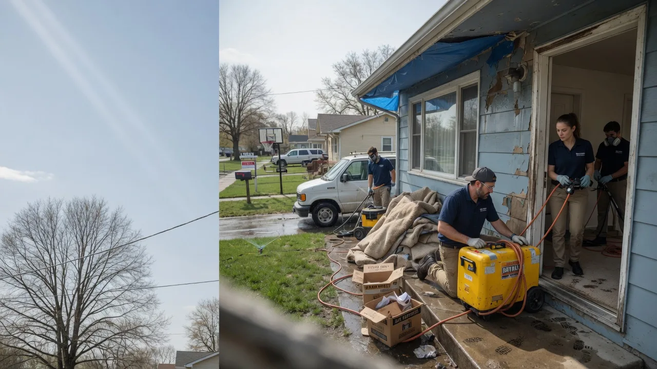 Basement Flood Cleanup in Howell, MI near me